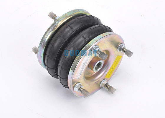 Endüstriyel Ekipmanlar İçin Çift Kıvrımlı Gaz Süspansiyonlu Hava Yayı 115mm İnme Hava Körükleri