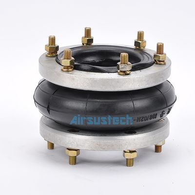 Tek kıvrımlı kauçuk hava yayları endüstriyel tarz 188102h-1 çantalar flens halkaları