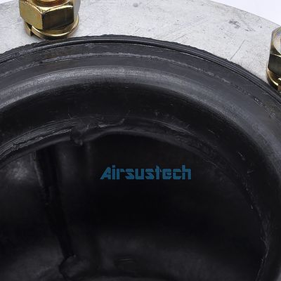 Tek kıvrımlı kauçuk hava yayları endüstriyel tarz 188102h-1 çantalar flens halkaları