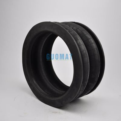 Hava asılılığı 2B400215-2 Çift sarmal hava yayları Kauçuk Bellow