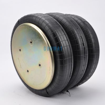 Endüstriyel hava yayı 4xM10 vida GUOMAT NO. 3B7383-3/8 Bellow No.3B383 Doğal çapı 351mm