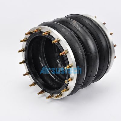 Üçlü sarmal hava yayı aktüatörü 360306H-3 Endüstriyel kauçuk şokları