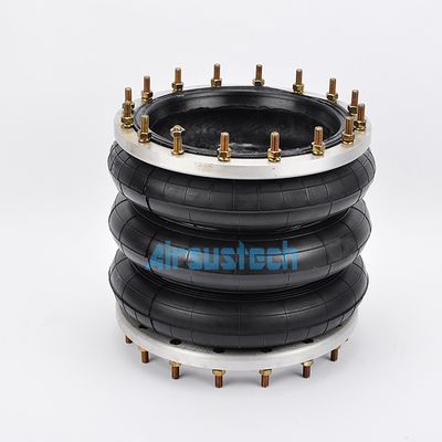 Üçlü sarmal hava yayı aktüatörü 360306H-3 Endüstriyel kauçuk şokları