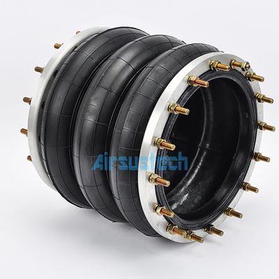 Üçlü sarmal hava yayı aktüatörü 360306H-3 Endüstriyel kauçuk şokları