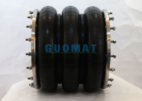 Üçlü sarmal endüstriyel hava torbası LHF320/350-3 Paslanmaz Çelik Flange Kağıt üretimi ekipmanları Hava kaynakları