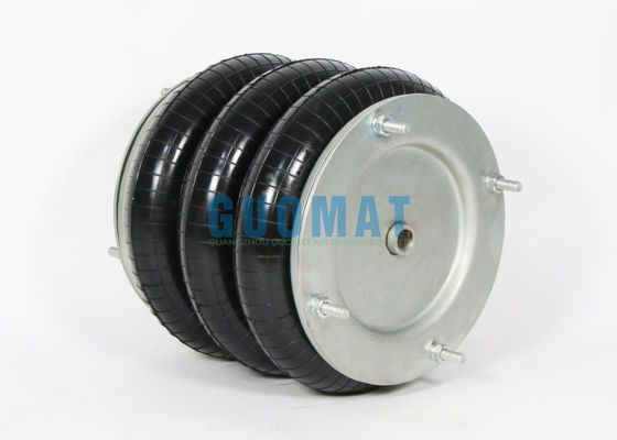 10X3'' Üçlü Kıvrımlı Tip Hava Yastıkları FT210-32 DS Contitech Flanşlı Kauçuk Hava Aktüatörü