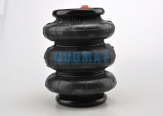 Üçlü Sarmal Hava Yayı 117mm-460mm Strok Endüstriyel Kauçuk Hava Şoku Kamyonetler İçin
