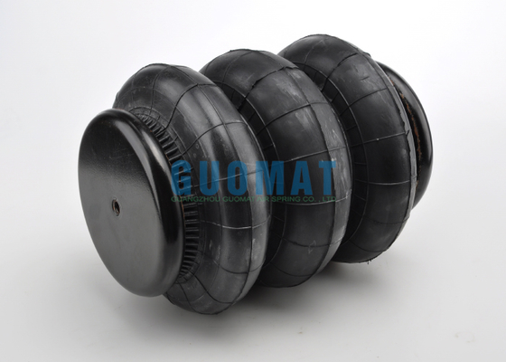 Üçlü Sarmal Hava Yayı 117mm-460mm Strok Endüstriyel Kauçuk Hava Şoku Kamyonetler İçin