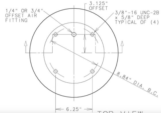 Yl-2B15-377 Endüstriyel Hava Yaylı Enidin Çift Katlı Körüklü Hava Yaylı 2B15-377