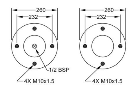 W01-R58-4061 Air Ride Yardımcı Çantalar DUNLOP S91541NB GUOMAT 2B4061 GIGANT 881202