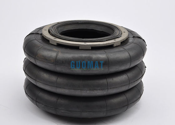 Evrensel 10x3 Hava Kaldırma Çantası Endüstriyel Hava Yayı Üçlü Kıvrımlı Körük Hava Süspansiyon Yayı