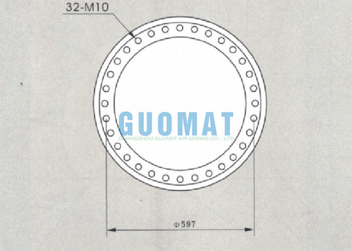 W01-358-7304 Firestone 321 Tip Endüstriyel Körük Üç Katlı
