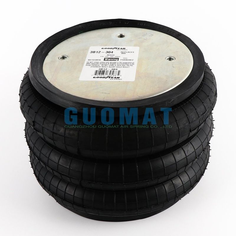 Goodyear 3B12-304 Hava Baharı 578-93-3-100 Üçlü Kauçuk Hava Bellow FT 330-29 503 Contitech