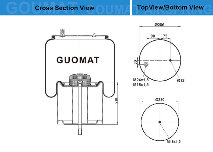 Firestone Süspansiyon Hava Yayı W01-M58-5520 / W01M585520 4912NP13 VOL-VO 20978504