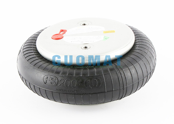 Çifte kıvrımlı kauçuk hava yayı hava şoku ContiTech FS200-10 Firestone W01-M58-6374