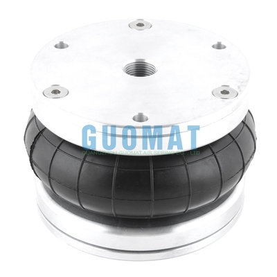 GUOMAT 1B4.5X1 Hava kaldırma yayı W01R584050 Firestone Plate Endüstriyel Kauçuk Hava Bellow