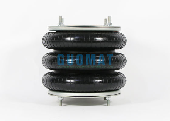 10X3'' Üçlü Kıvrımlı Tip Hava Yastıkları FT210-32 DS Contitech Flanşlı Kauçuk Hava Aktüatörü