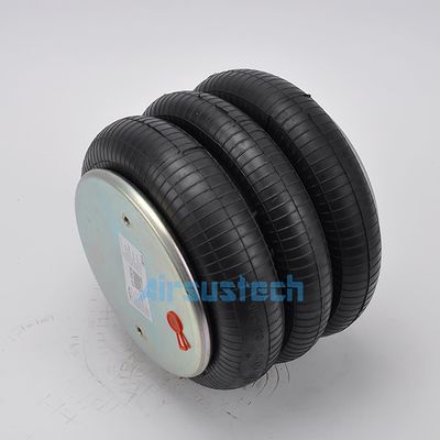 Gazla Doldurulmuş Firestone Hava Çeşmeleri W01-358-8030 Üçlü Kabuklu Kauçuk Bellow