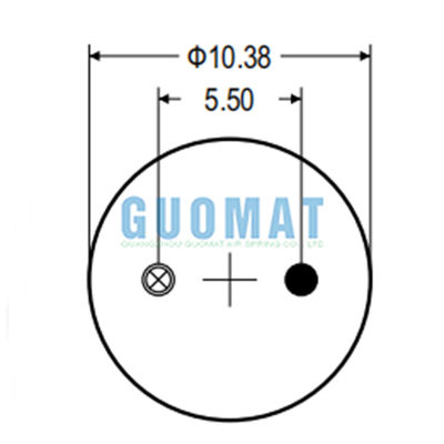 W01-358-8723 Firestone 1T17B-5 Kamyon için aktif hava süspansiyonu yay Şok azaltma