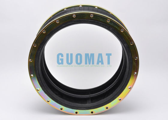 2H520217 Kauçuk Hava Bads M10 vida iplik çift sarma hava yayı Flange halka ile