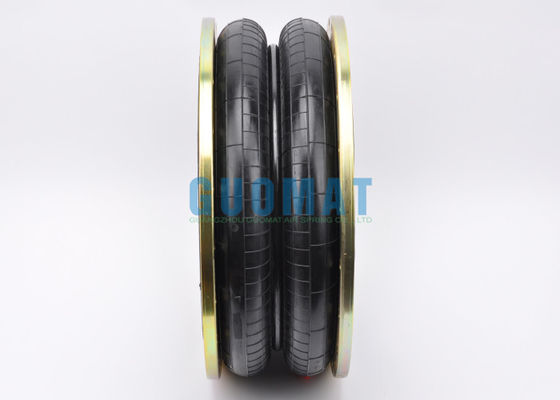 2H520217 Kauçuk Hava Bads M10 vida iplik çift sarma hava yayı Flange halka ile