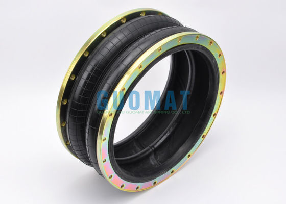 2H520217 Kauçuk Hava Bads M10 vida iplik çift sarma hava yayı Flange halka ile