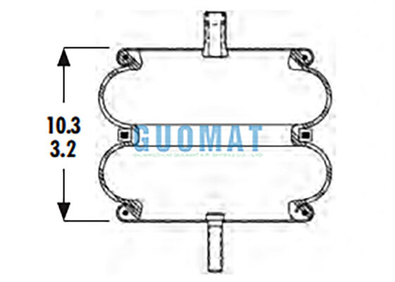 2B9-229 Goodyear Endüstriyel Hava Bahçesi 578-92-3-211 Hava asılılığı Havalandırıcılar