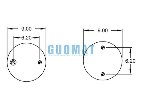 FT 330-29 703 Contitech Endüstriyel Hava Yastıkları W01-358-7990 Firestone Pnömatik Hava Körükleri