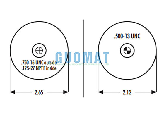 1S4-056 Goodyear Süspansiyon Hava Yayı Değişimi W023587040 Firestone Kabin Hava Körüğü