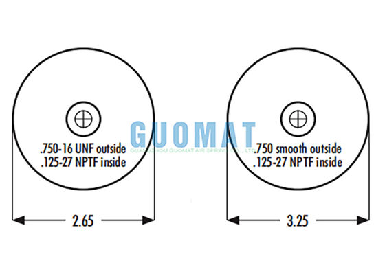 1S4-067 Kabin Hava Bahçesi Goodyear ASC-08-7-137 Kamyon Süspansiyonu Hava Yastığı Değiştirme
