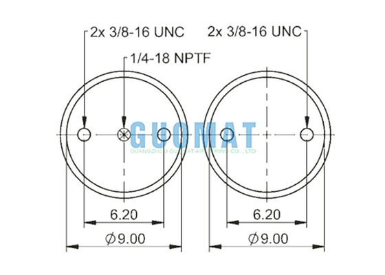 FT 330-29 430 Contitech Suspension Air Spring W01-358-8006 Firestone Convoluted Air Bellows
