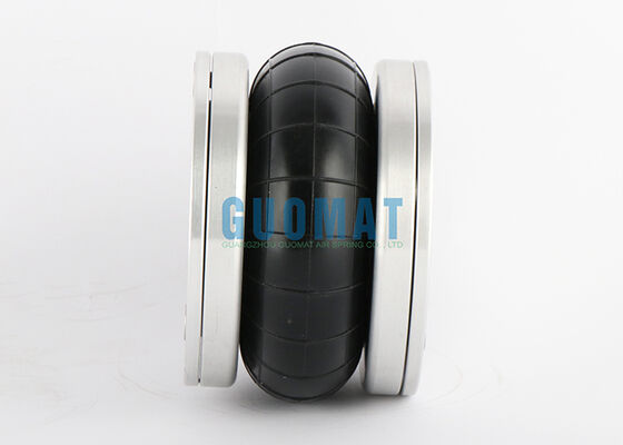 4 1/2 "x 1 Kauçuk Bellow FS 44-5 DI CR Contitech Alüminyum kapak plaka ile Pnömatik Hava Şok