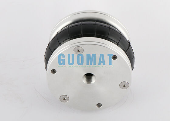 4 1/2 "x 1 Kauçuk Bellow FS 44-5 DI CR Contitech Alüminyum kapak plaka ile Pnömatik Hava Şok