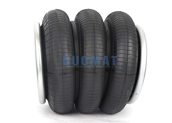 3B7330 Triple Convoluted Air Spring 157.5mm Center Distance Rubber Air Bellows