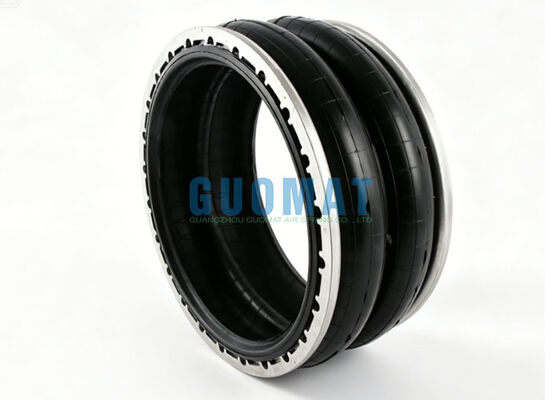 215 Double Air Bellow W01-358-7230 Firestone Air Spring Ribbed Neck Alüminyum Boncuk Yüzükleri