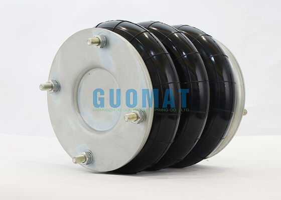 6 "x 3 Kauçuk Bellows W01R584095 Firestone G1/2 Hava Deliği ile Üçlü Çemberli Hava Baharı