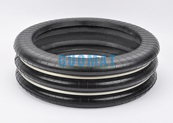 S-500-3R Triple Convoluted Air Spring YOKOHAMA Vibration Isolator With Steel Waist Ring