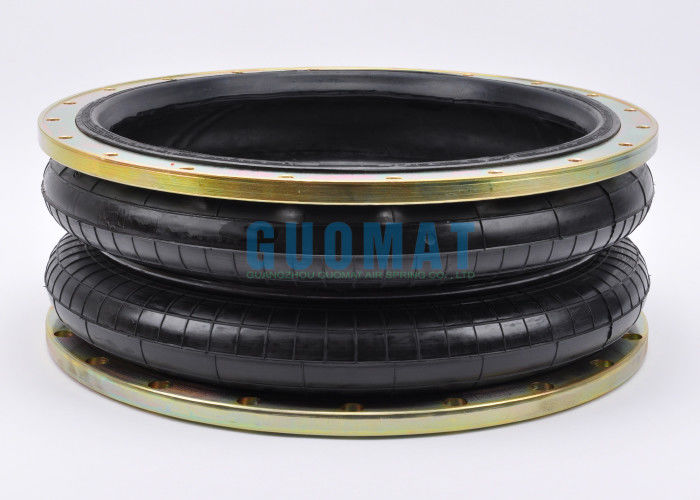 2H520217 Kauçuk Hava Bads M10 vida iplik çift sarma hava yayı Flange halka ile