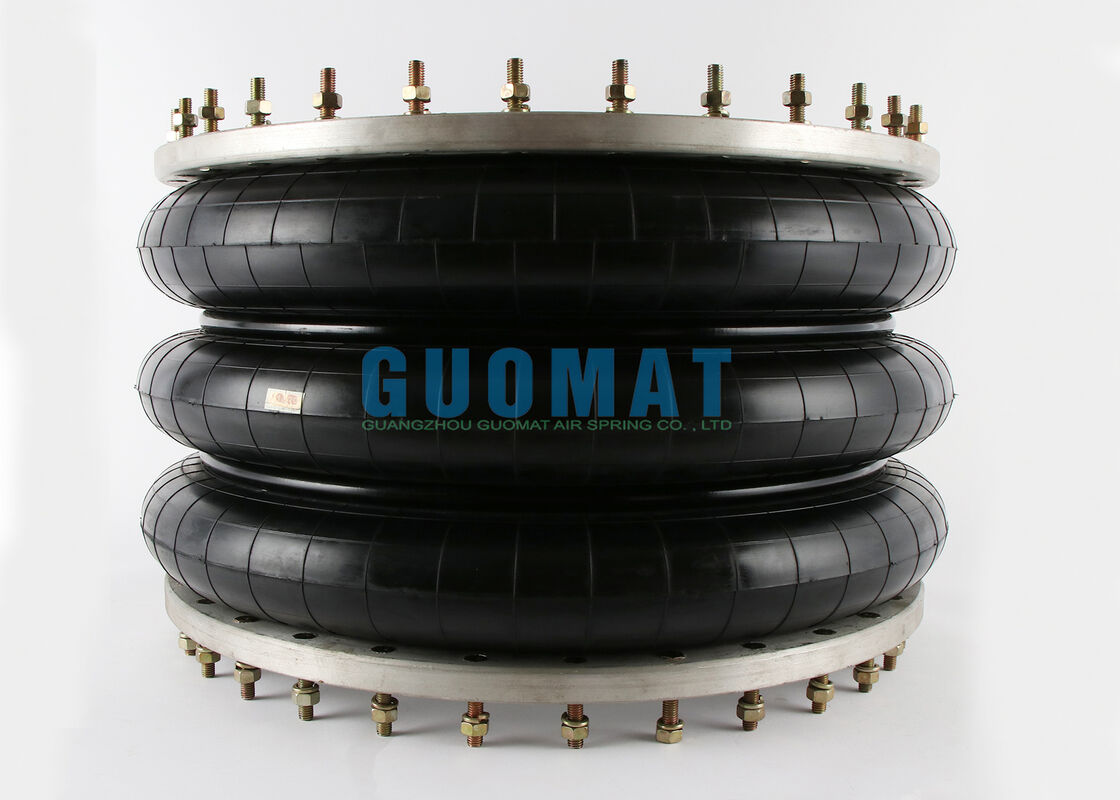 W01-358-9603 Firestone Flanşlı Hava Yayı 348-3 Stil Üç Katlı Endüstriyel Hava Şoku