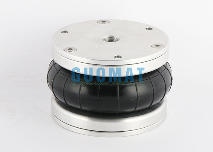 4 1/2 "x 1 Kauçuk Bellow FS 44-5 DI CR Contitech Alüminyum kapak plaka ile Pnömatik Hava Şok